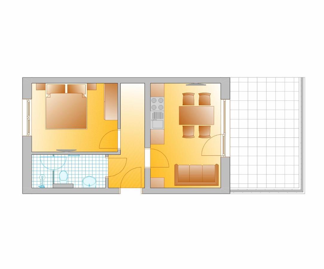Appartement Hammerrain Флахау Екстериор снимка