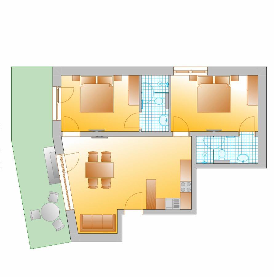 Appartement Hammerrain Флахау Екстериор снимка